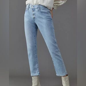 AG Nolan Ankle Button Up